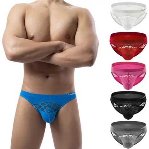 BIKINI PERIZOMA INTIMO Sexy Mutande Slip Da Uomo Trasparente Vita Bassa EUR PicClick IT