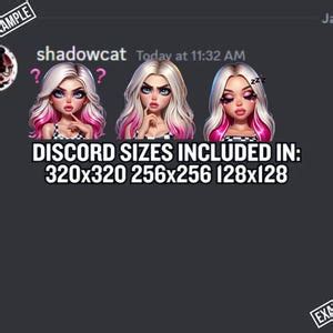 Blonde Discord Emotes 6 Blonde Girl Discord Emotes Kawaii Cute Gamer Girl Streamer Emotes
