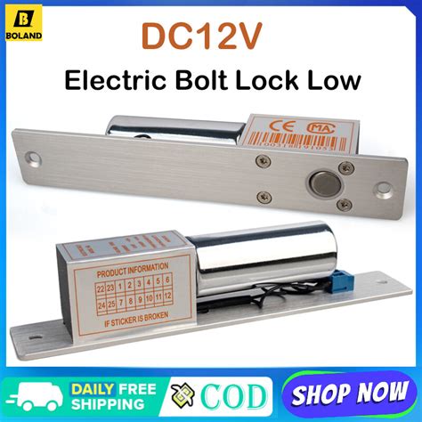 Boland DC12V Fail Safe Electric Bolt Lock อุณหภูมิต่ำ Drop Electronic ...