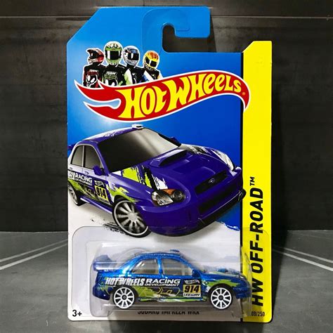 Jual Hot Wheels Subaru Impreza WRX Blue Shopee Indonesia