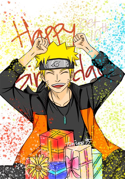 Naruto S Birthday Taiyou Illustrations Art Street