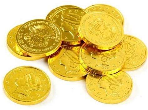 Gold Milk Chocolate Coins | Posted Sweets