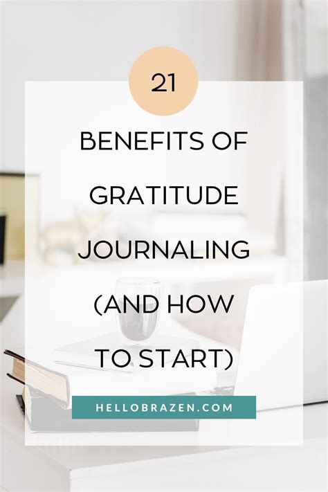 21 Benefits Of Gratitude Journaling (And How To Start) - Hello Brazen