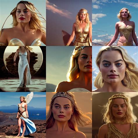 margot robbie as a hot Greek goddess in the sky, | Stable Diffusion