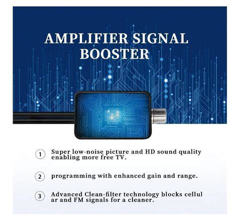 Wavemax TV Antenna Wavemax Tv Antenna Signal Booster For Smart Tv