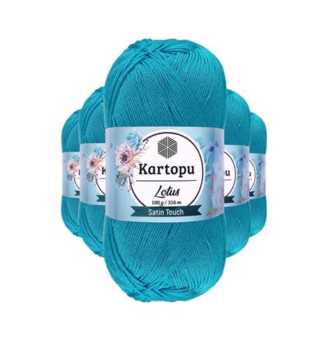 Adet Lotus Bikini Büstiyer Bluz Örgü İpi K Turkuaz