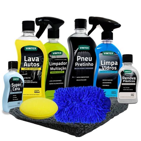 Melhor Kit De Limpeza Automotiva - KIT LIMPEZA AUTOMOTIVA VONIXX COM 9 PRODUTOS COMPLETO HOBBY | Shopee Brasil