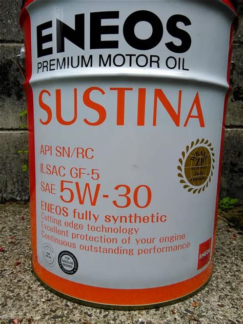 ENEOS SUSTINA 5W-30 のパーツレビュー | R2(kusahiki) | みんカラ