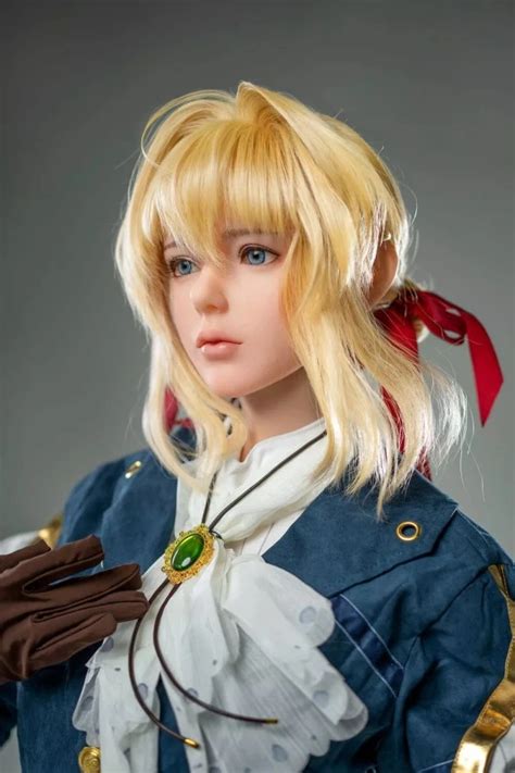 High End Silicone Sex Doll Violet Evergarden 156cm Free Doll Same Clothes Mailovedoll