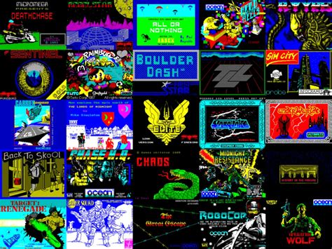 The Zx Spectrum Color Palette Resolution And Attributes