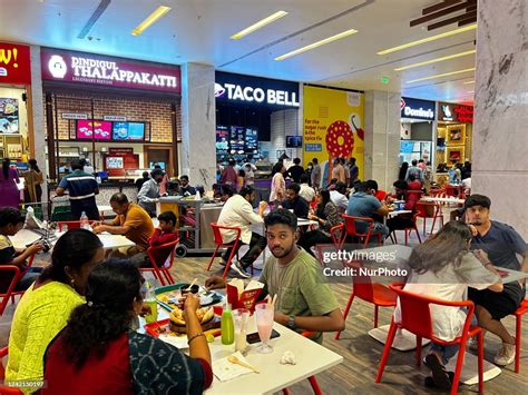 food court   lulu international shopping mall  news photo