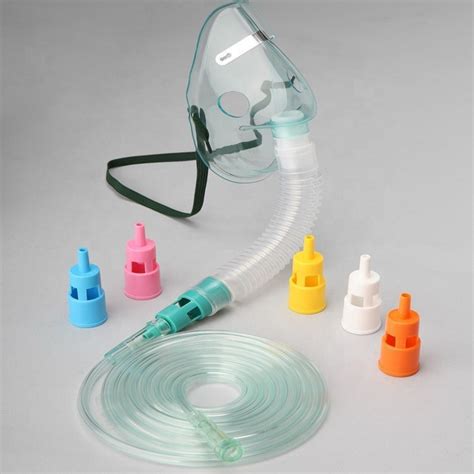 Кислородная маска с клапаном Вентури Undis A4 прозрачный размер L (UN-V ...