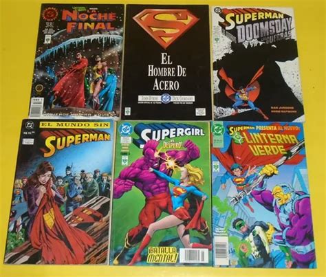 Ccc Vid Dc Comics Superman Supergirl Doomsday Mongul Mercadolibre