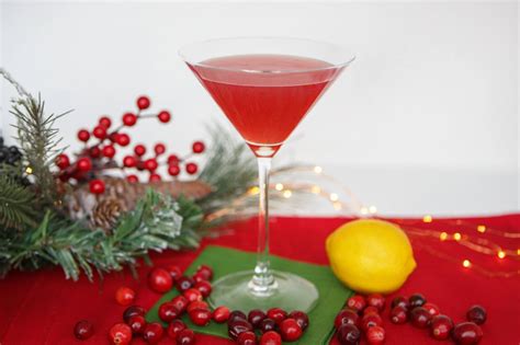 Cranberry Lemon Drop Cocktail Hormel Health Labs