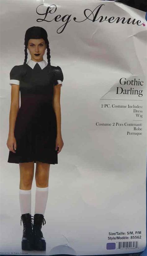 Sexy Wednesday Addams Halloween Costume