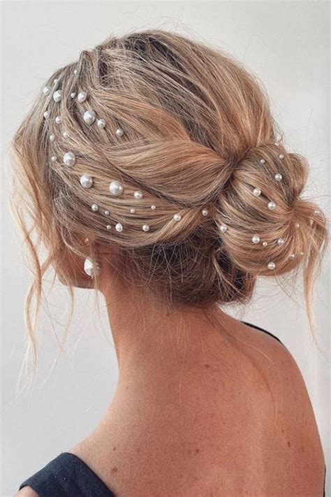 Perlas En El Cabello La Nueva Tendencia Que Le Agrega Elegancia A Tu