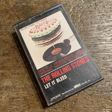 The Rolling Stones Let It Bleed Audio Cassette Depop