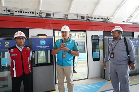 Pln Ikuti Uji Coba Lrt Jabodebek Pastikan Suplai Listrik Andal Koran