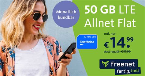 Gb Lte Allnet Flat Monatlich K Ndbar F R Nur Monatlich