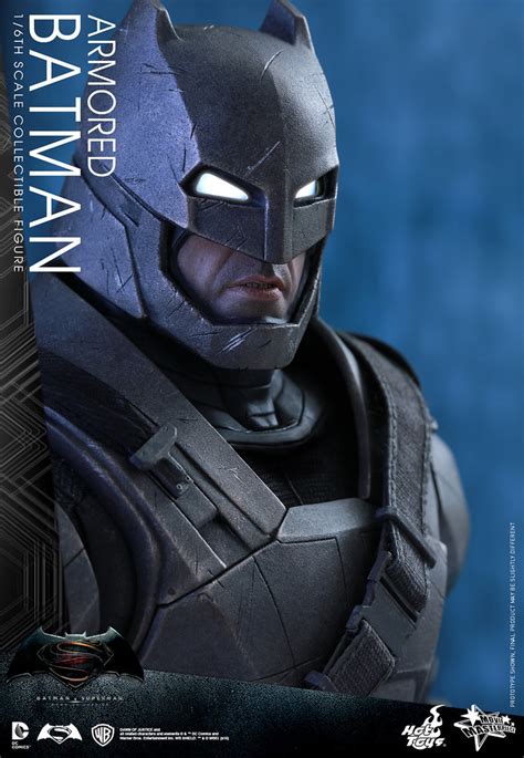 Hot Toys MMS349 蝙蝠俠對超人正義曙光重裝蝙蝠俠Armored Batman 1 6 比例人偶作品