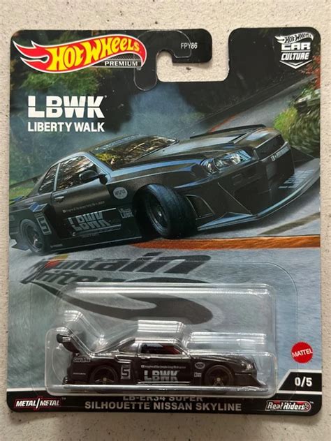 Hot Wheels Premium Lb Er Super Silhouette Nissan Skyline Liberty Walk Lbwk R