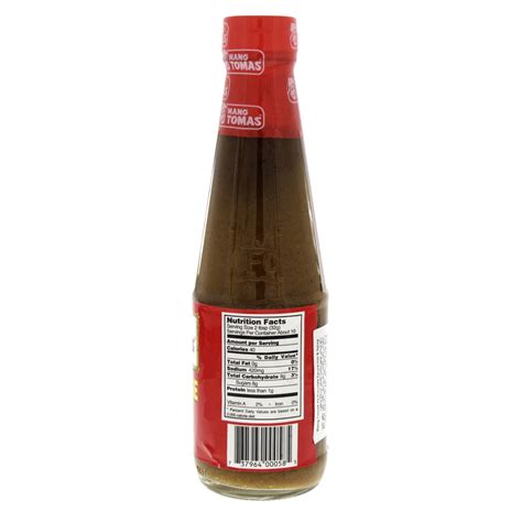 Mang Tomas Hot And Spicy All Purpose Sauce G Online At Best Price