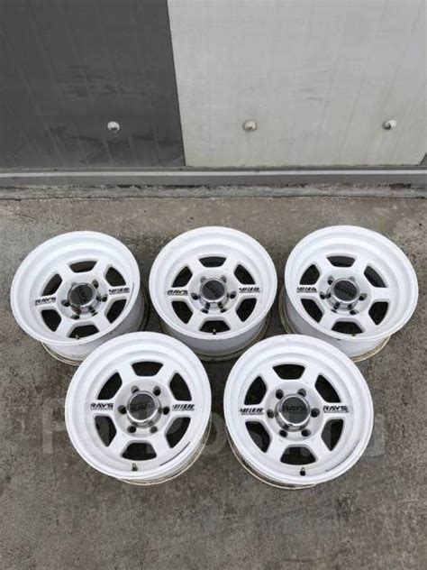 Диски литье R16 Rays TE37 6x139,7 8,5J ET -35 5шт, 16", 1 шт, 6x139.7 ...