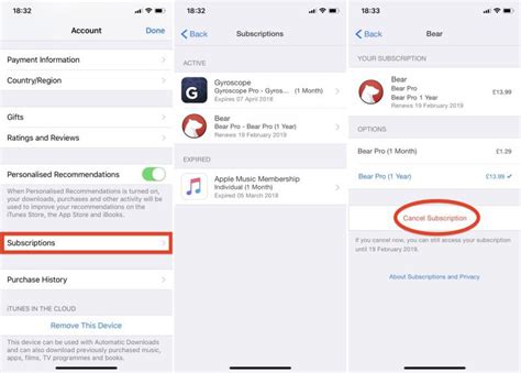 How To Cancel App Store Subscriptions Macrumors