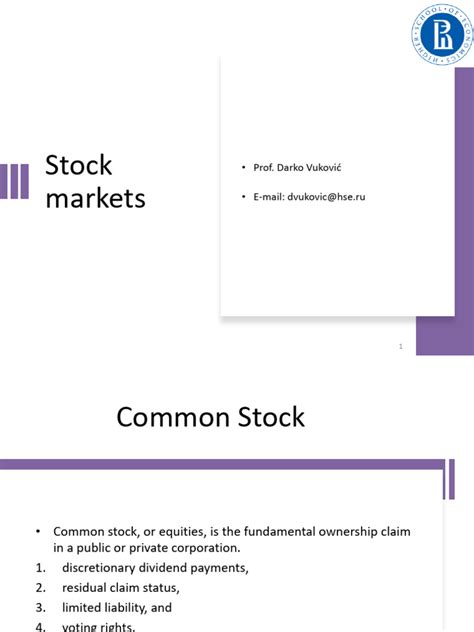 Stock Market Pdf Stocks Stock Market Index