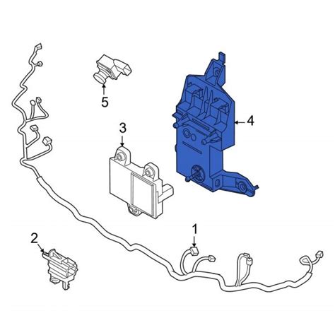 Ford Oe M Pz C A Cruise Control Distance Sensor Bracket