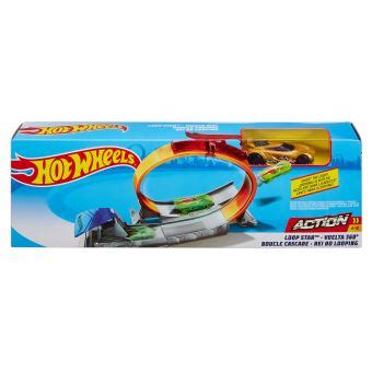 Piste De Lancement Hot Wheels Cascades Loop Star Autre Circuits Et V Hicules Achat Prix Fnac