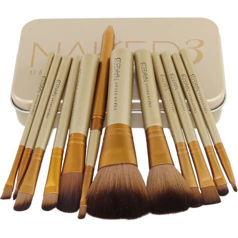 Kit Pincel Naked 3 Glanz Fashion Makeup