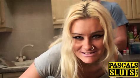 Tattoed Blonde Jakki Louise Gets Fucked By Guys Big Fat Cock
