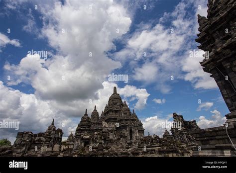 Indonesia Jogjakarta Buddhist Sewu Temple Stock Photo Alamy