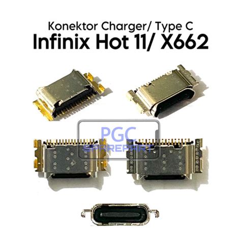 Jual Konektor Charger Only Tipe C Infinix Hot X Connector Cas