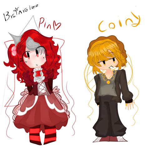 Pin And Coiny As Humans By Ifyouk On Deviantart