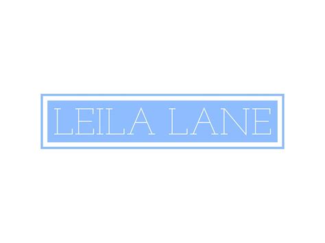 Leila Lane 🤍