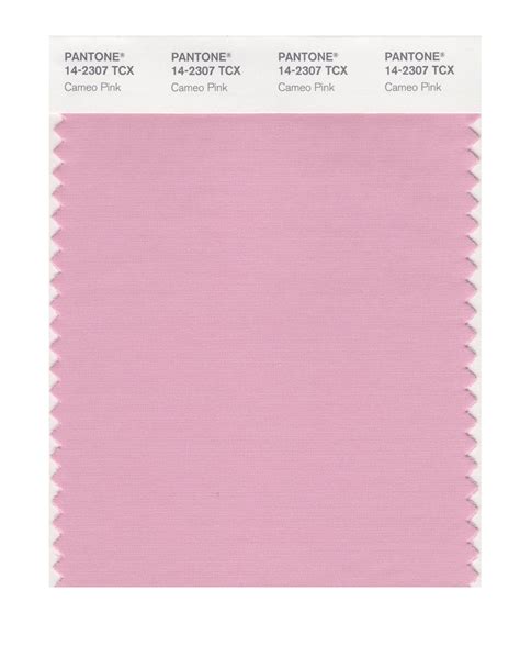 Pantone Smart Color Swatch Card 14 2307 Tcx Cameo Pink Columbia Omni