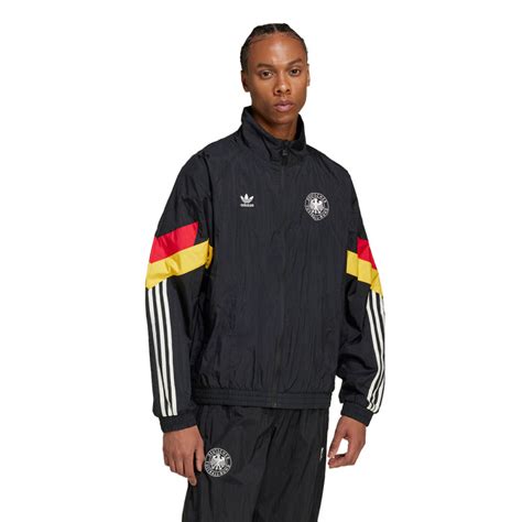 Chaqueta adidas Alemania Fanswear Eurocopa 2024 Black Fútbol Emotion