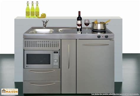 Mini Cuisine Inox Micro Ondes R Frig Rateur Vitroc Ramique Mpmes A