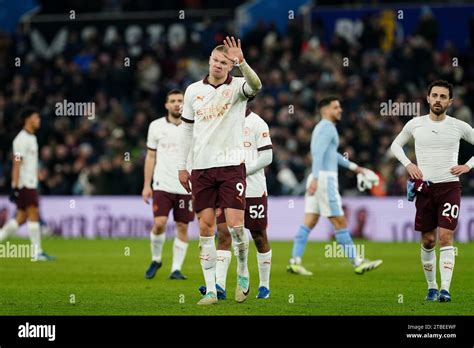 Manchester Citys Erling Haaland Appears Dejected After The Premier