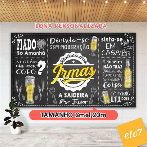 Arte Digital Painel Chalkboard Festa Boteco Das Irmãs Elo7