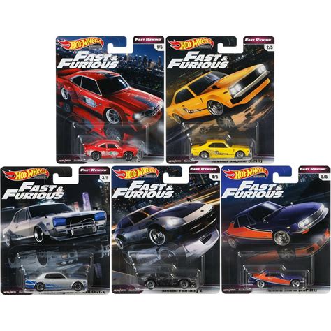 Jual Hot Wheels Fast Furious Fnf Rewind Nissan Silvia Hako Hakosuka Skyline C Fairlady Mazda