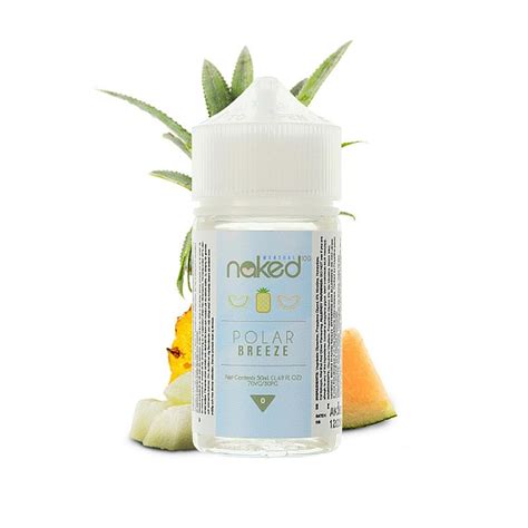 Lichid Tigara Electronica Polar Breeze By Naked 50ml 0mg Cu Un Gust Intens De Pepene Galben