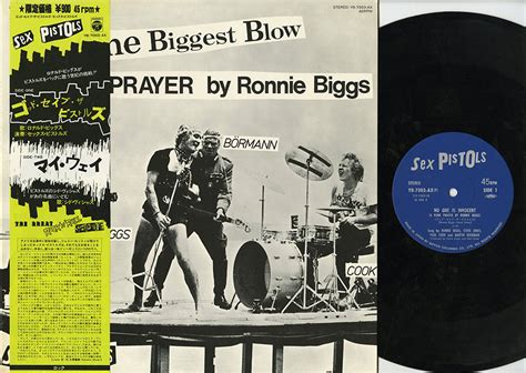 The Biggest Blow A Punk Prayer By Ronnie Biggs Sex Pistols In