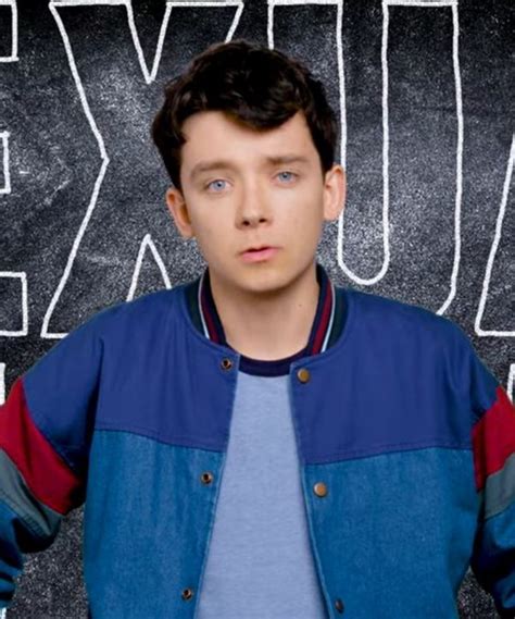 Asa Butterfield Denim Jacket Sex Education Otis Jacket