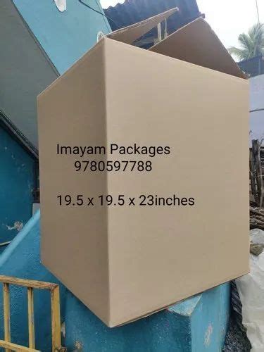 Double Wall 5 Ply Shifting Carton Box For Sale At Best Price In Chennai