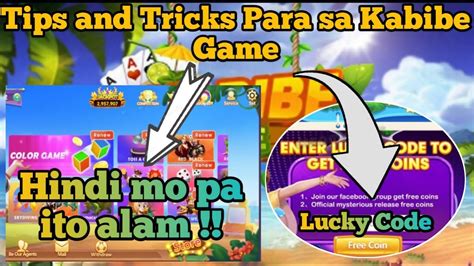 Tips And Tricks Para Sa Kabibe Game Hindi Mo Pa Alam Ang