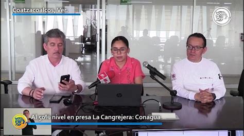 Al Nivel En Presa La Cangrejera Conagua V Deo Dailymotion