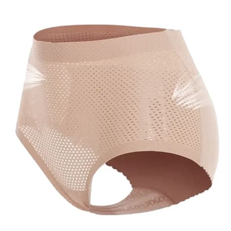 Women Sponge Padded Push Up Panties Butt Lifter Fake Ass Briefs Butt Hip Enhancer Seamless